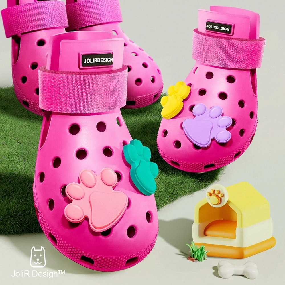 Pink Dog Clogs - Picture 5 of 6